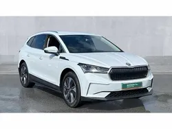 Moon white metallic New 2024 Skoda Enyaq iV SUV | £30,280 (Fair price)