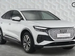 White Used 2024 Audi Q4 e-tron Advanced SUV | £33,500