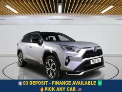 Silver Used 2021 Toyota RAV4 Hybrid SUV | £23,949 (Fair price)
