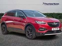 Carmin red Used 2021 Vauxhall Grandland X SRi SUV | £13,999 (Good price)