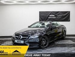 Black Used 2014 Mercedes E350 AMG Cabriolet | £11,999 (Fair price)