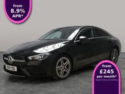Black Used 2019 Mercedes CLA200 AMG line Coupe | £18,734 (Fair price)