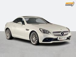 White Used 2017 Mercedes SLC200 AMG line Cabriolet | £13,195 (Fair price)