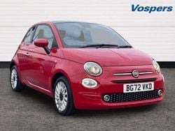 Red Used 2022 Fiat 500 Dolcevita Hatchback | £9,990 (Fair price)