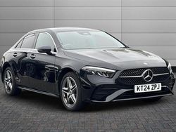 Black Used 2024 Mercedes A250 AMG Line Premium Sedan | £26,395 (Fair price)