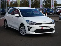White Used 2022 Kia Rio Hatchback | £11,499 (Fair price)