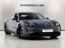 Grey Used 2021 Porsche Taycan Sedan | £47,990 (Fair price)