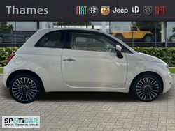 White Used 2018 Fiat 500 Lounge Hatchback | £8,995 (A bit pricey)