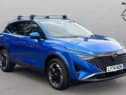 Magnetic blue Used 2024 Nissan Qashqai N-Connecta SUV | £22,820 (A bit pricey)