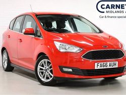 Red Used 2017 Ford C-MAX Zetec MPV | £4,990 (Good price)