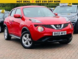 Red Used 2016 Nissan Juke Visia SUV | £4,990 (Good price)