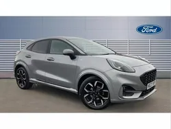 Silver Used 2023 Ford Puma ST-Line X SUV | £16,528 (Fair price)