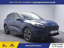 Blue Used 2021 Ford Kuga ST-Line X SUV | £21,540