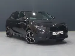 Black Used 2025 Vauxhall Corsa Ultimate Hatchback | £20,698 (Expensive)