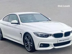 White Used 2018 BMW 420 M Sport Coupe | £16,995 (Fair price)