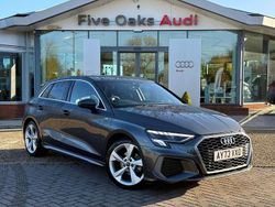 Grey Used 2023 Audi A3 Sportback S-Line Hatchback | £22,390 (A bit pricey)