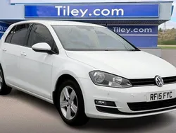 White Used 2015 VW Golf VII Match Hatchback | £8,990 (Fair price)