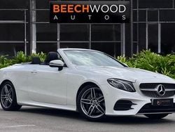White Used 2017 Mercedes E220 AMG line Cabriolet | £17,200 (Fair price)