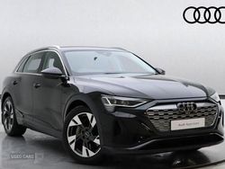 Black Used 2024 Audi Q8 e-tron Sport SUV | £35,490 (A bit pricey)