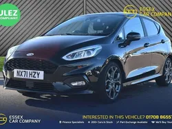 Black Used 2021 Ford Fiesta ST-Line Hatchback | £13,880 (Fair price)