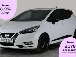 White Used 2022 Nissan Micra S Hatchback | £13,070 (Fair price)