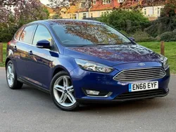 Blue Used 2016 Ford Focus Titanium Hatchback | £5,400 (Good price)