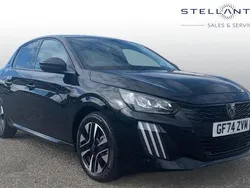 Black Used 2024 Peugeot 208 Allure Hatchback | £16,857 (A bit pricey)