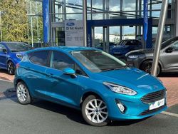 Blue Used 2017 Ford Fiesta Titanium Hatchback | £9,700 (Fair price)