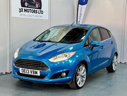 Blue Used 2013 Ford Fiesta Titanium X Hatchback | £3,790 (Fair price)