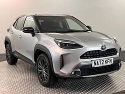 Silver Used 2022 Toyota Yaris Hybrid Hatchback | £21,640