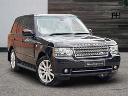 Black Used 2010 Land Rover Range Rover Vogue SE SUV | £16,960