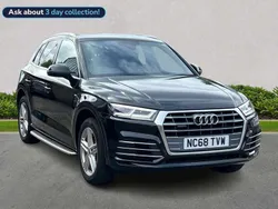 Black Used 2019 Audi Q5 S-Line SUV | £24,011 (Good price)