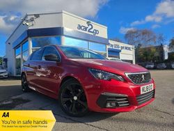 Red Used 2018 Peugeot 308 GT-line Hatchback | £9,498 (Fair price)