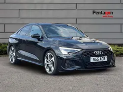 Black Used 2021 Audi A3 Design Sedan | £19,777 (Fair price)
