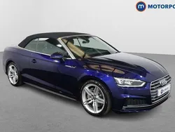Blue Used 2019 Audi A5 Cabriolet S-Line Cabriolet | £21,549 (Super price)