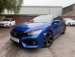 Blue Used 2018 Honda Civic Sport Hatchback | £9,450 (Super price)