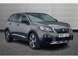 Amazonite grey Used 2017 Peugeot 3008 Allure SUV | £9,850 (Fair price)
