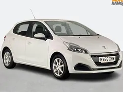 White Used 2016 Peugeot 208 Active Hatchback | £5,195 (Fair price)
