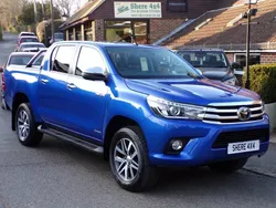 Blue Used 2019 Toyota HiLux Pickup | £31,994 (Expensive)