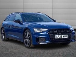 Ascari blue Used 2025 Audi A6 Black Edition Estate | £42,995 (Expensive)
