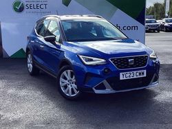 Mystery blue Used 2023 Seat Arona Xperience SUV | £15,495 (Fair price)
