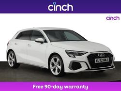 White Used 2022 Audi A3 S-Line Hatchback | £19,949 (Fair price)