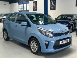 Blue Used 2017 Kia Picanto 2 Hatchback | £7,995 (Fair price)