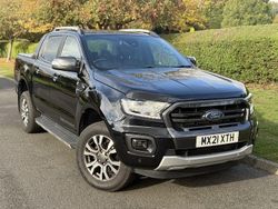 Black Used 2021 Ford Ranger Wildtrack Pickup | £18,990 (Good price)