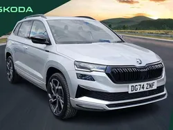 Silver Used 2024 Skoda Karoq SportLine SUV | £30,690 (Fair price)