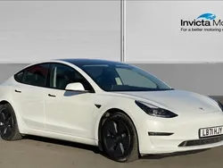 White Used 2021 Tesla Model 3 Long Range Sedan | £21,000 (Fair price)