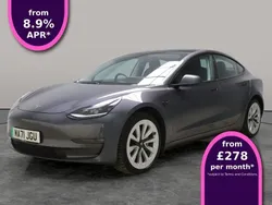 Grey Used 2021 Tesla Model 3 Long Range Sedan | £18,276 (Fair price)