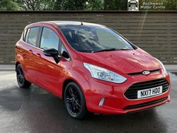 Red Used 2017 Ford B-MAX Zetec MPV | £5,495