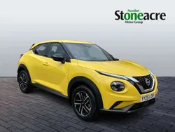Yellow Used 2025 Nissan Juke N-Connecta SUV | £19,620 (A bit pricey)