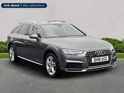 Grey Used 2018 Audi A4 Allroad Sport Estate | £18,612 (Fair price)